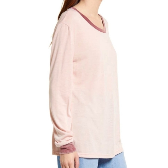 Treasure & Bond Long Sleeve Ringer T-shirt - Picture 2 of 8